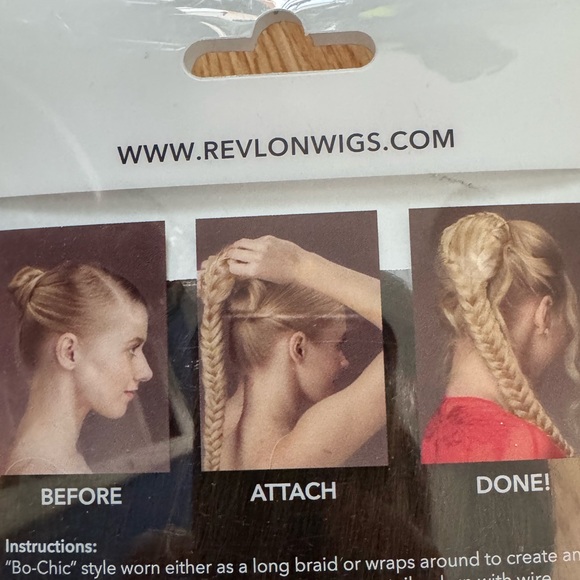 The Fishtail Braid Synthetic Fisht braid. 22" length - Picture 6 of 6